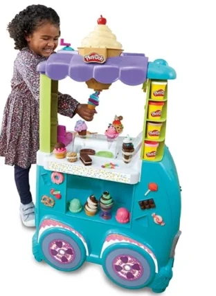 Play-Doh Kitchen Creations Ultimate Ice Cream Truck Toy Playset,