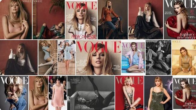 Taylor Swift British Vogue/Taylor Swift today