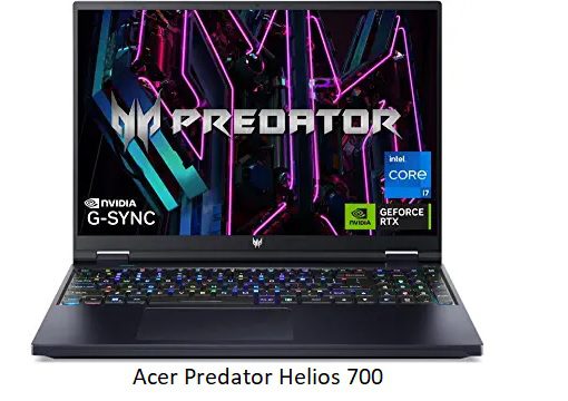 Best 4k Laptops - ACER PREDATOR HELIOS 700