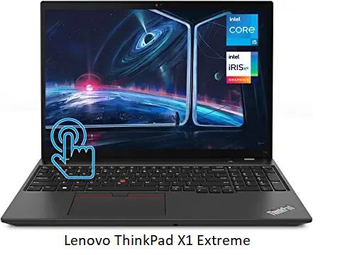 Best 4k Laptops- LENOVO THINKPAD X1 EXTREME