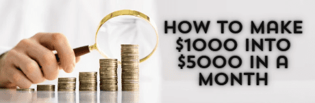 How can I Turn $1000 into $5000 in a month