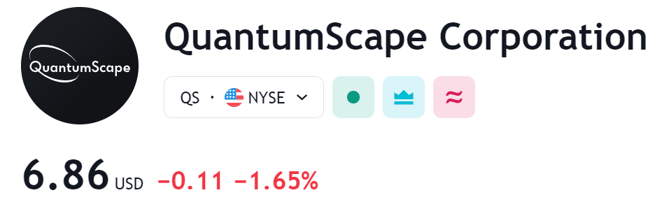 QuantumScape stock price prediction